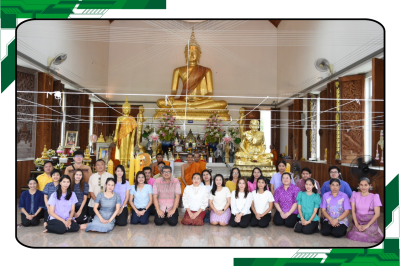 ถวายเทียนพรรษาและผ้าอาบน้ำฝน เนื่องในเทศกาลวันเข้าพรรษา ... พารามิเตอร์รูปภาพ 1